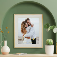 Miniature Élégante Script superposer photo Mariage