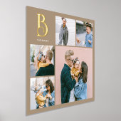 Impressions Dorure Monogram Chic Multi Photo Boho Beige (Poser)