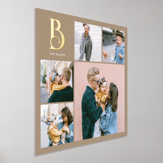 Impressions Dorure Monogram Chic Multi Photo Boho Beige (Poser)