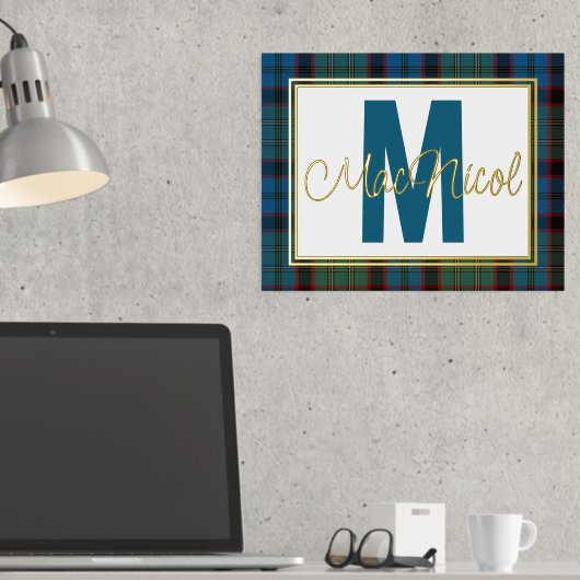 Impressions Dorure Monogramme de la chasse MacNicol (In Situ (Bureau))