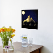Impressions Dorure Montagnes au clair de lune (Couchage (Cuisine))