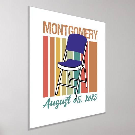 Impressions Dorure Montgomery Brawl Folding Chair 5 août 2023 (Poser)