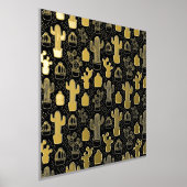 Impressions Dorure Motif de gribouillis noir et blanc (Poser)