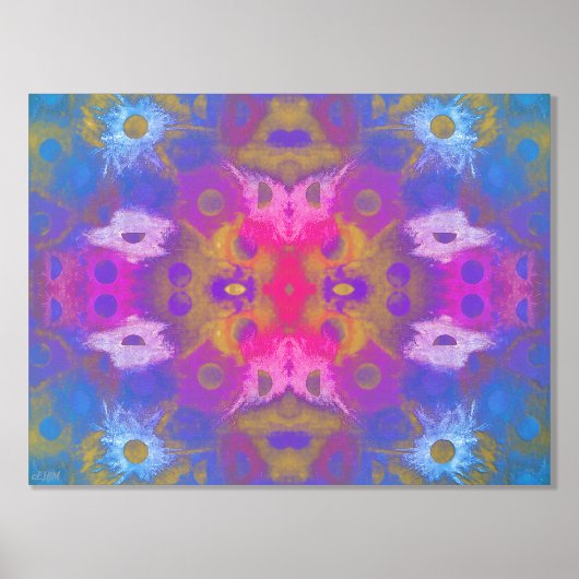 Impressions Dorure Neon Ombré Gold ou Silver Foil Print (Recto)