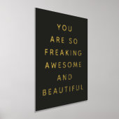 Impressions Dorure Noir Simple Vous Êtes Des Imprimantes Foil Magnifi (Poser)