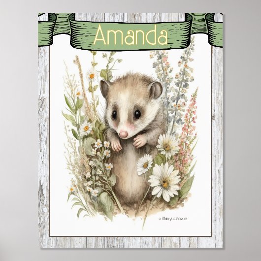 Impressions Dorure Nourriture pour bébé animal mignon (Recto)