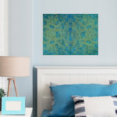 Impressions Dorure Ocean Creatures Gold Foil Print (In situ (chambre))