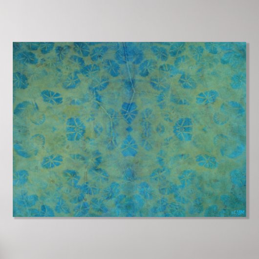 Impressions Dorure Ocean Creatures Gold Foil Print (Recto)