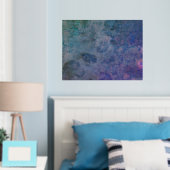 Impressions Dorure Ocean Creatures II Silver Foil Print (In situ (chambre))