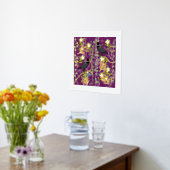 Impressions Dorure Oiseau tropical moderne Art floral Abstrait (Couchage (Cuisine))