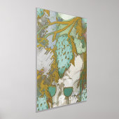 Impressions Dorure or de luxe raisins abstraits art réel (Poser)