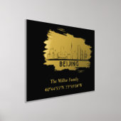 Impressions Dorure or Pékin skyline longitude latitude (Poser)