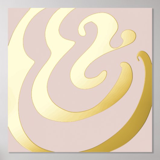 Impressions Dorure Or rose Abstrait (Recto)