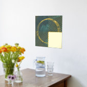 Impressions Dorure Or vert Abstrait minimal moderne (Couchage (Cuisine))