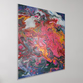 Impressions Dorure Peinture à torsion de lave nuageuse (Poser)