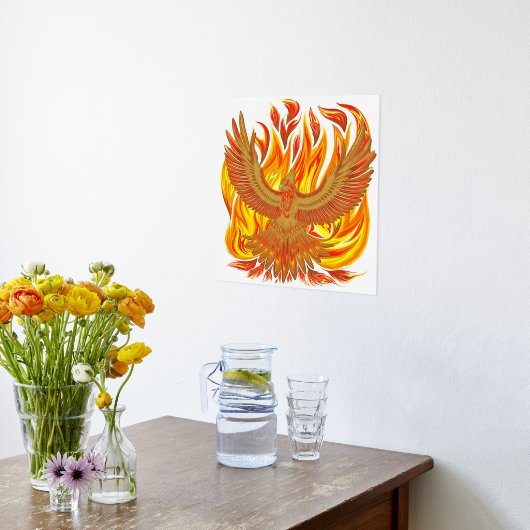 Impressions Dorure Phoenix mythologique immortelle Créature (Couchage (Cuisine))