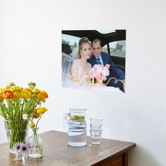 Impressions Dorure Photo Mariage de script d'amour manuscrit (Couchage (Cuisine))