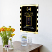 Impressions Dorure Photo moderne Black Gold Employé du mois (Couchage (Cuisine))