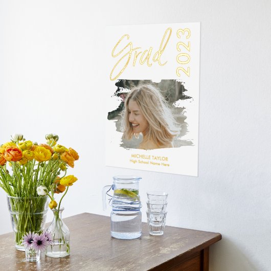 Impressions Dorure Photo moderne Graduate Lycée Cadre Foil Prin (Couchage (Cuisine))