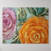 Impressions Dorure Pile Rose aquarelle (Recto)