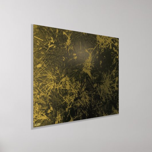 Impressions Dorure Pine Needles Gold Foil Art Print (Poser)