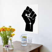 Impressions Dorure Poing, Rebel, Riot, Résistance, Style Communiste (Couchage (Cuisine))