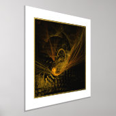 Impressions Dorure Point de rupture Art Abstrait (Poser)