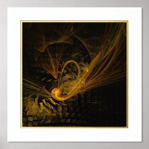 Impressions Dorure Point de rupture Art abstrait