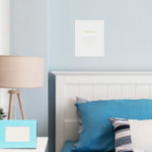 Impressions Dorure Psaume 91:4 Écriture en or (In situ (chambre))