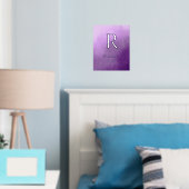 Impressions Dorure Purple Ombre Nom de famille Année d'établissement (In situ (chambre))