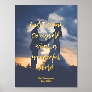 Impressions Dorure Quelle merveilleuse photo pour le monde