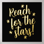 Impressions Dorure Reach for the Stars Motivational Quote<br><div class="desc">Reach for the Stars Motivational Quote Foil Imprimer</div>