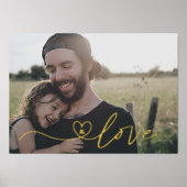 Impressions Dorure Real Gold | LOVE HEART | Calligraphy Photo (Recto)