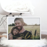 Impressions Dorure Real Gold | LOVE HEART | Calligraphy Photo<br><div class="desc">Real Gold | LOVE HEART | Calligraphy Photo Foil Prints</div>