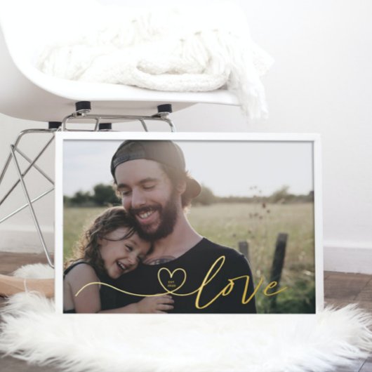 Impressions Dorure Real Gold | LOVE HEART | Calligraphy Photo