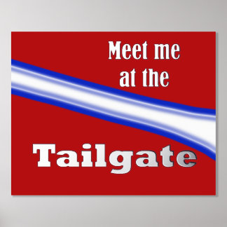 Impressions Dorure Rencontrez-moi au Tailgate