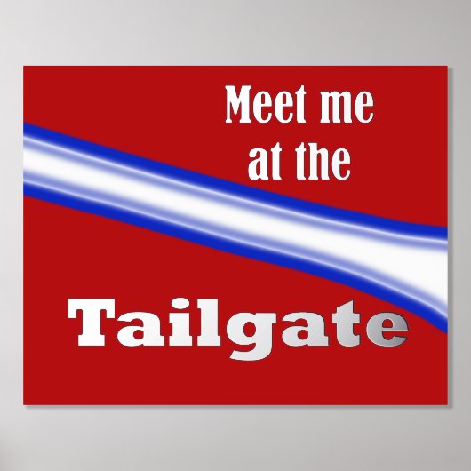 Impressions Dorure Rencontrez-moi au Tailgate (Recto)