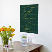 Impressions Dorure Romantique Green Gold Foil Demain Je Répète (Couchage (Cuisine))