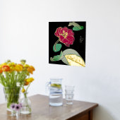 Impressions Dorure Rouge et Gold Poppy Abstrait (Couchage (Cuisine))