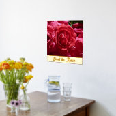 Impressions Dorure Sentez l'or rouge Rose Floral (Couchage (Cuisine))