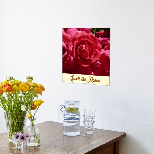 Impressions Dorure Sentez l'or rouge Rose Floral (Couchage (Cuisine))