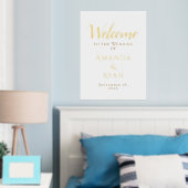 Impressions Dorure Simple élégance Script Mariage or (In situ (chambre))