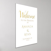 Impressions Dorure Simple élégance Script Mariage or (Poser)