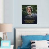 Impressions Dorure Simple En Mémoire Amoureuse Psalm Photo Mémorial (In situ (chambre))