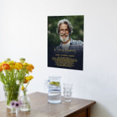 Impressions Dorure Simple En Mémoire Amoureuse Psalm Photo Mémorial (Couchage (Cuisine))