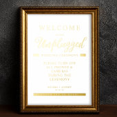 Impressions Dorure Simple Gold Minimalist Unplugged Wedding