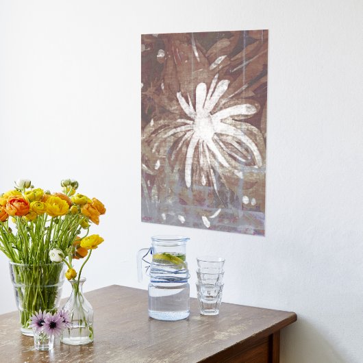 Impressions Dorure Soirée Jardin Batik Silver Foil Imprimer (Couchage (Cuisine))