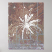 Impressions Dorure Soirée Jardin Batik Silver Foil Imprimer (Recto)