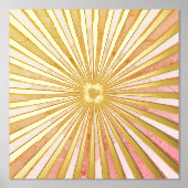 Impressions Dorure Soleil Abstrait (Recto)