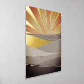 Impressions Dorure Soleil désert (Poser)